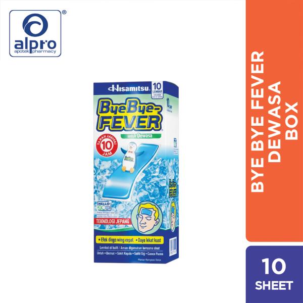 Bye Bye Fever Patch Dewasa 10Patch